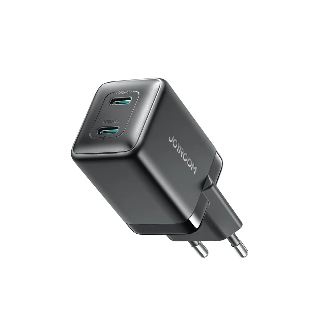 Φορτιστής Δικτύου Joyroom JR-TCG17, 45W, 3A, 2 x USB-C, Μαύρο