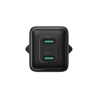 Φορτιστής Δικτύου Joyroom JR-TCG17, 45W, 3A, 2 x USB-C, Μαύρο