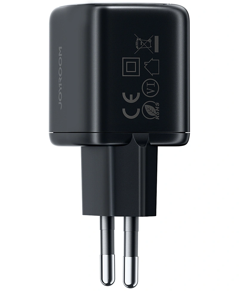 Φορτιστής Δικτύου Joyroom JR-TG7, 33W, 3A, 1 x USB-A - 1 x USB-C, Μαύρο