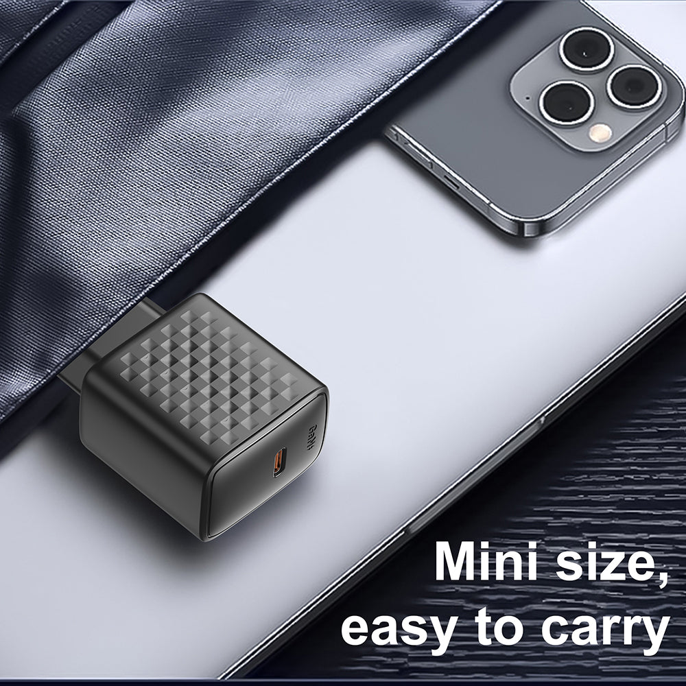 Φορτιστής Δικτύου Lito LC13, 20W, 3A, 1 x USB-C, Μαύρος