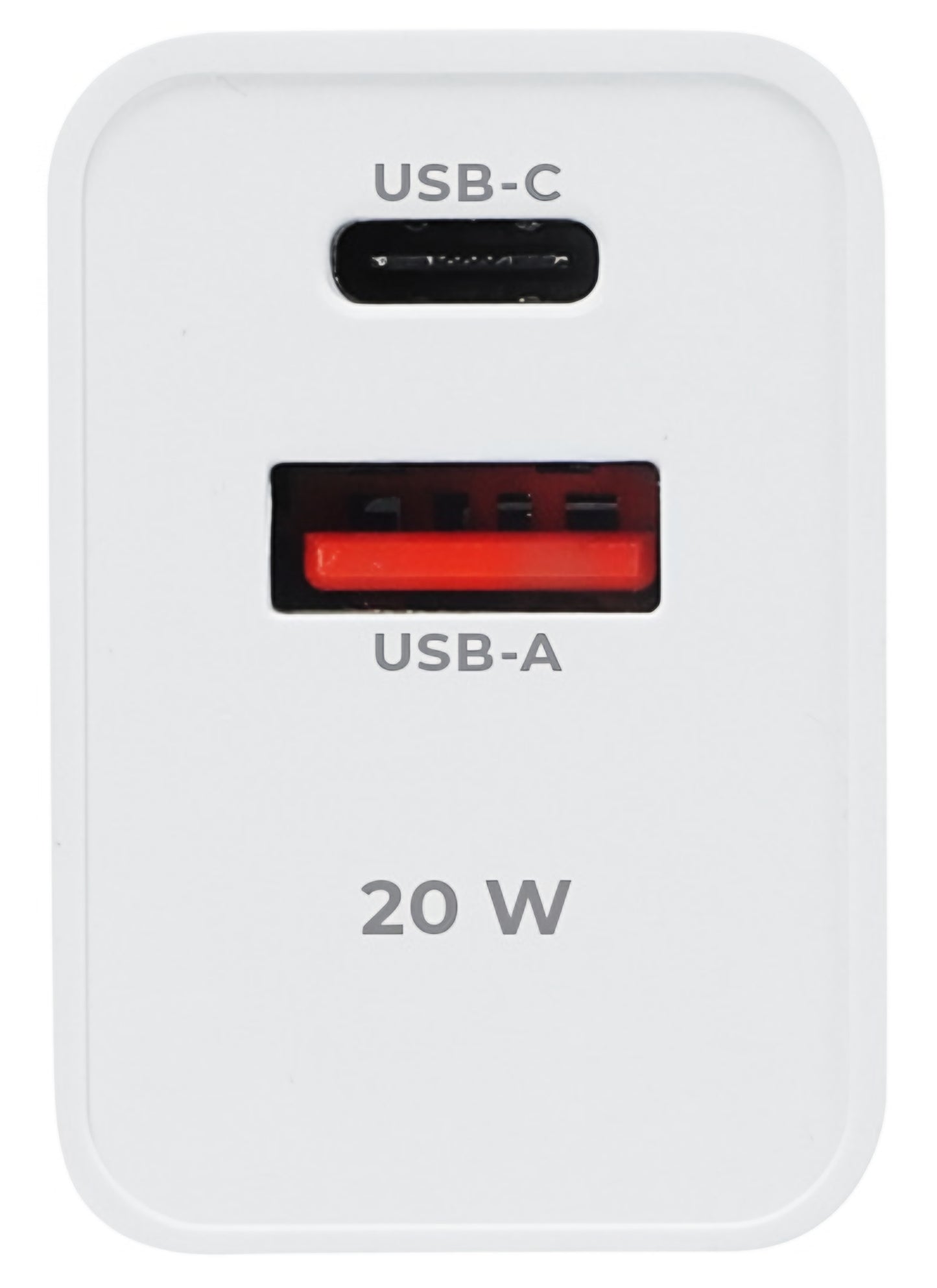 Φορτιστής Δικτύου MaXlife MXTC-13-20AC, 20W, 3A, 1 x USB-A - 1 x USB-C, Λευκό