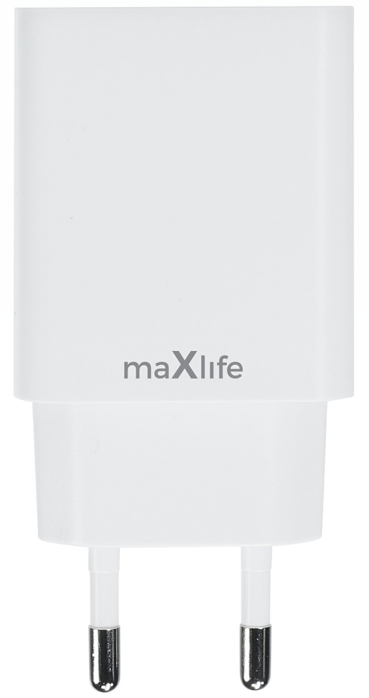 Φορτιστής Δικτύου MaXlife MXTC-13-20AC, 20W, 3A, 1 x USB-A - 1 x USB-C, Λευκό