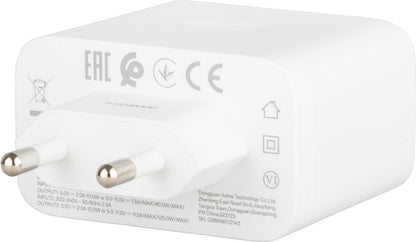 OnePlus Wall Charger, 120W, 1 x USB-A, White