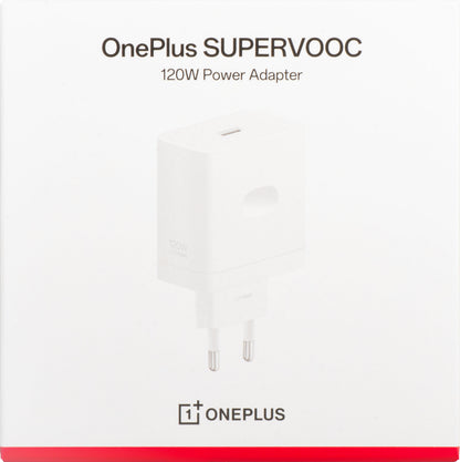 OnePlus Wall Charger, 120W, 1 x USB-A, White