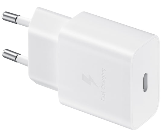 Φορτιστής Δικτύου Samsung, 15W, 2A, 1 x USB-C, Λευκό GP-PTU023DYAWQ