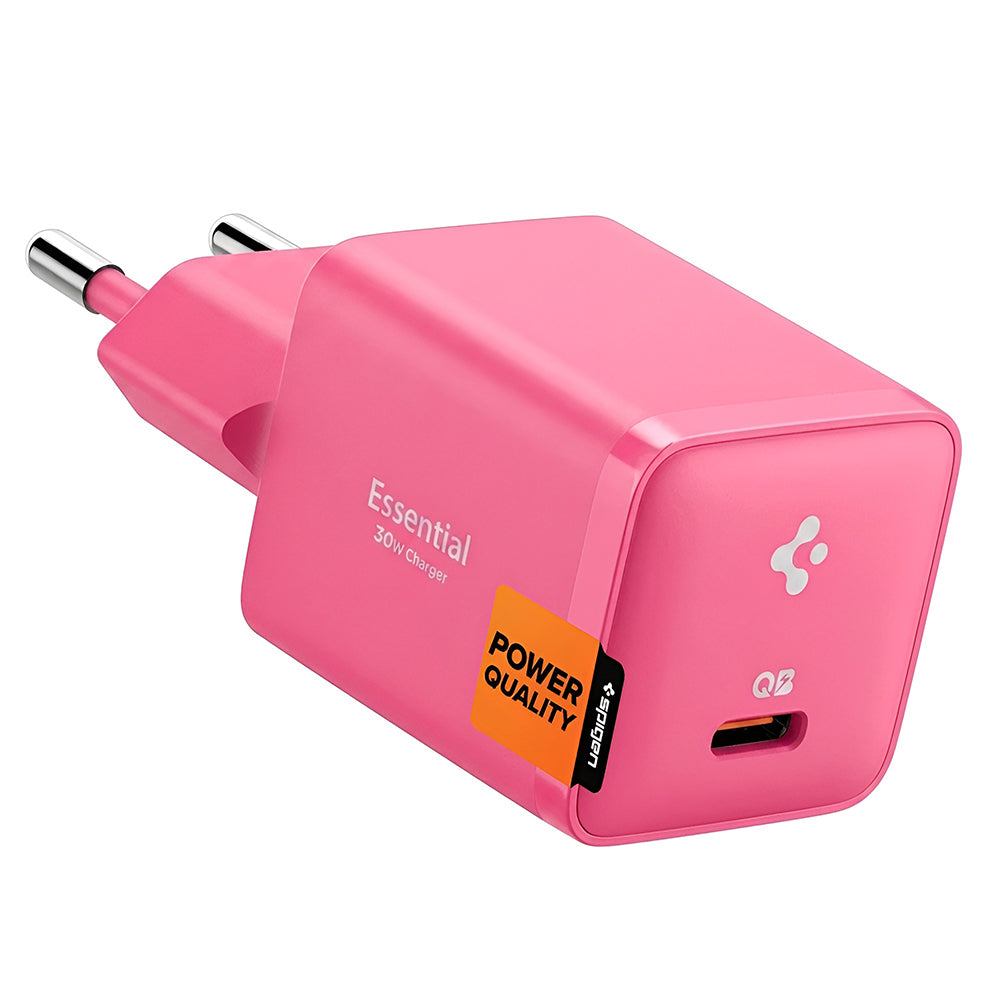 Φορτιστής Δικτύου Spigen EE301EU Essential, 30W, 3A, 1 x USB-C, Ροζ ACH10449