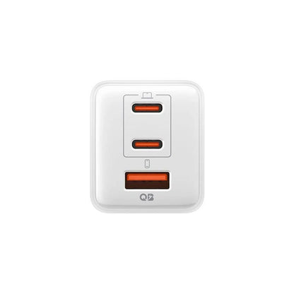 Φορτιστής Δικτύου Spigen EE473EU Essential, 47W, 3A, 1 x USB-A - 2 x USB-C, Λευκό ACH09464