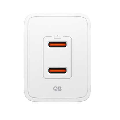 Φορτιστής Δικτύου Spigen Essential, 47W, 3A, 2 x USB-C, Λευκό ACH08707