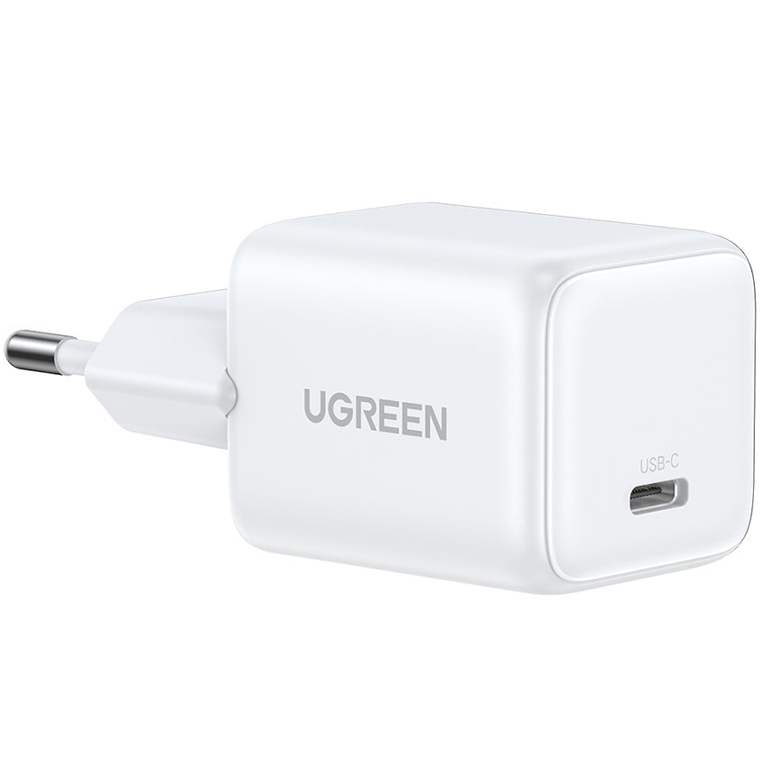 Φορτιστής Δικτύου UGREEN X513, 30W, 3A, 1 x USB-C, Λευκό