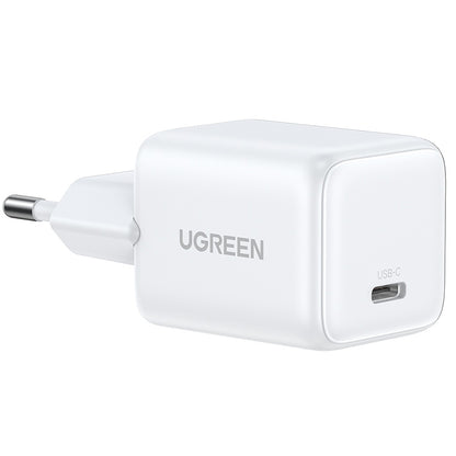 Φορτιστής Δικτύου UGREEN X513, 30W, 3A, 1 x USB-C, Λευκό