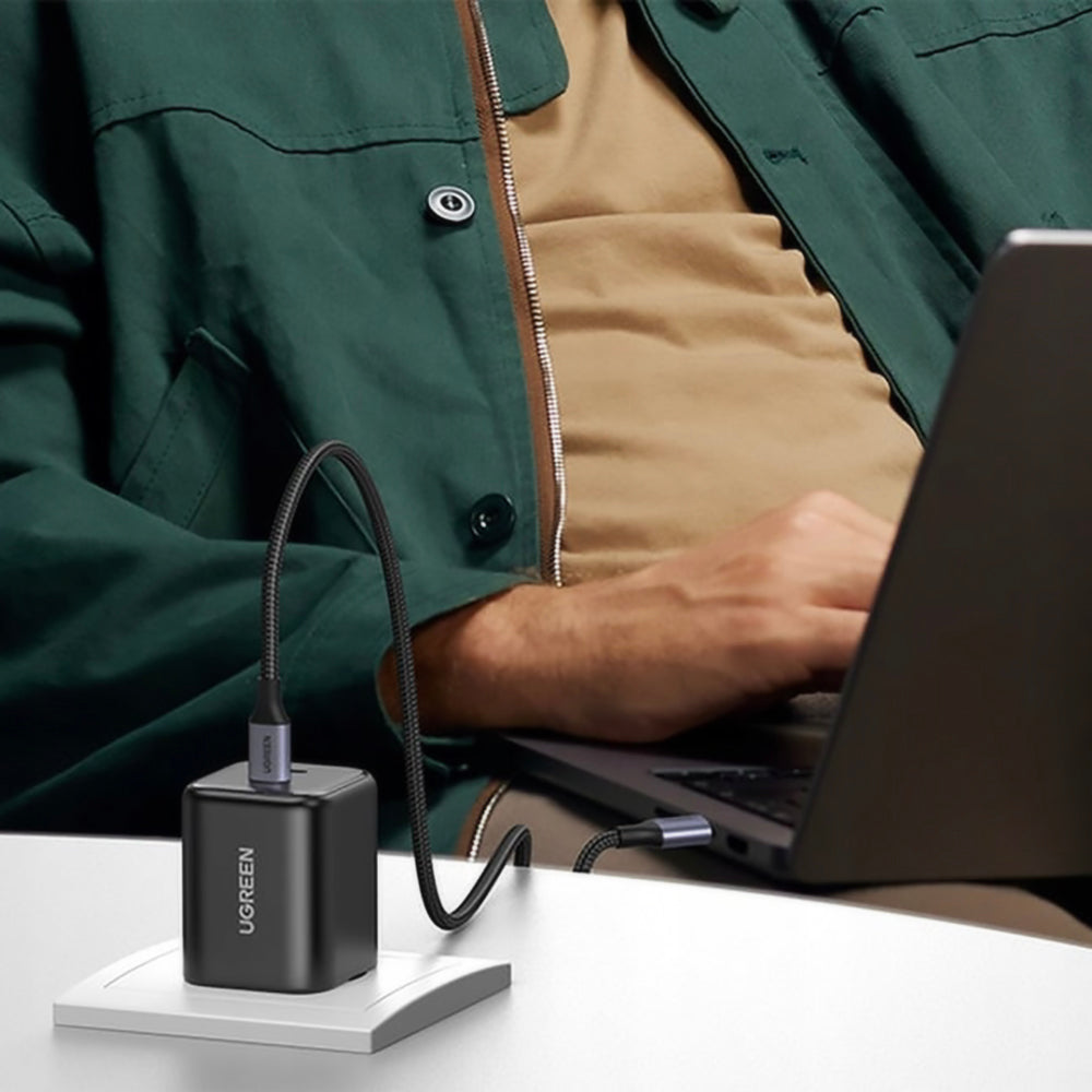 UGREEN X526 Network Charger (65058), 45W, 3A, 2 x USB-C, Black