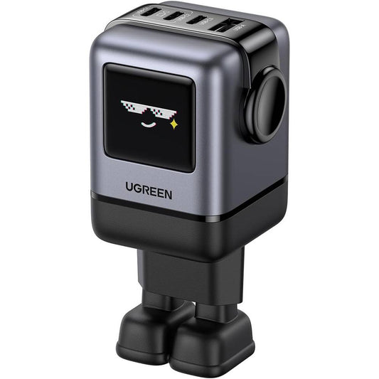 Φορτιστής Δικτύου UGREEN X688 Uno, 100W, 5A, 1 x USB-A - 3 x USB-C, Μαύρο