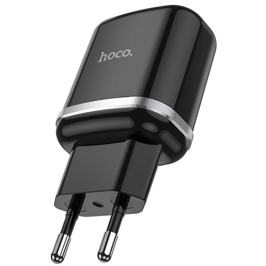 Φορτιστής Δικτύου HOCO N3, 18W, 3A, 1 x USB-A, Μαύρο
