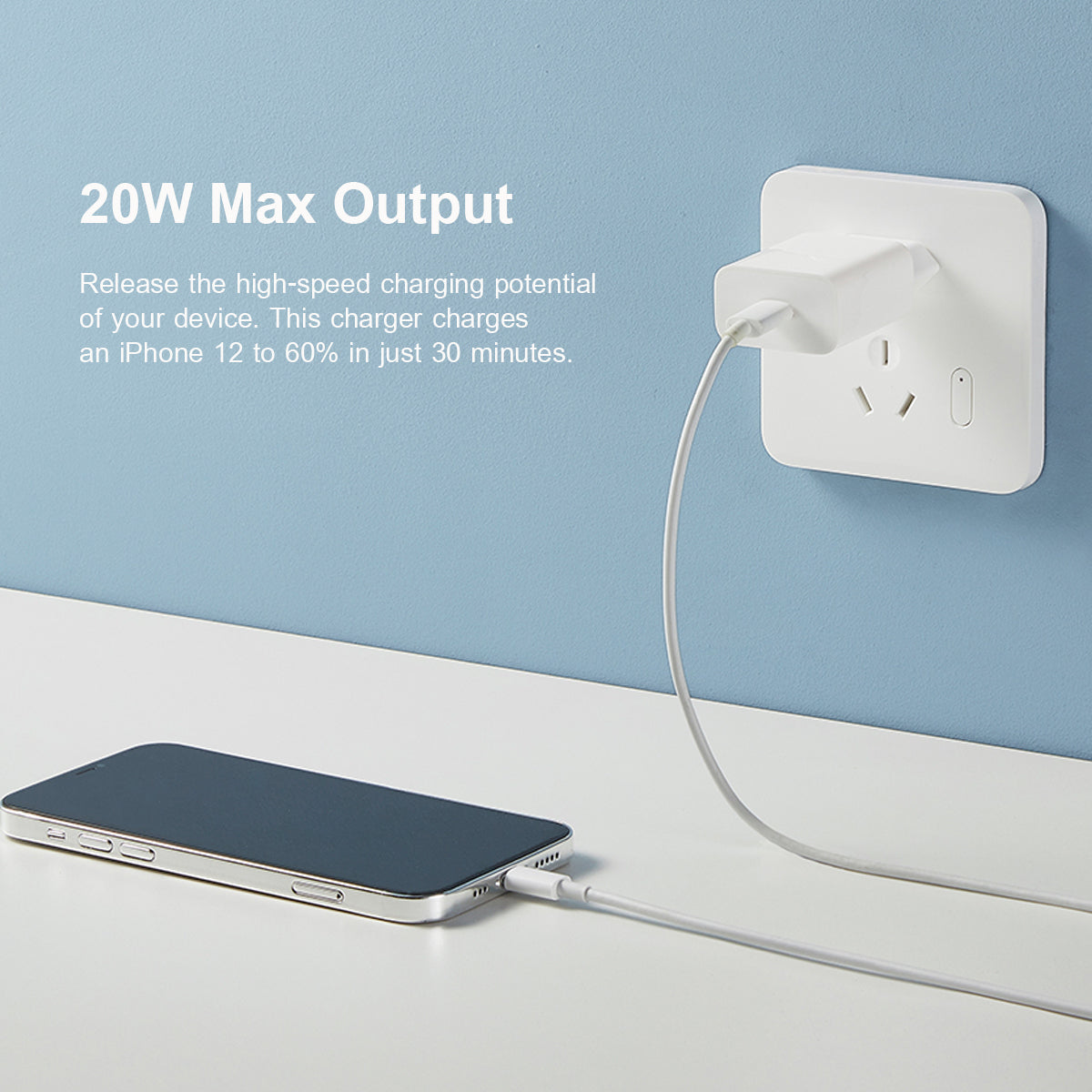 Φορτιστής Δικτύου Xiaomi, 20W, 3A, 1 x USB-C, Λευκό BHR4927GL