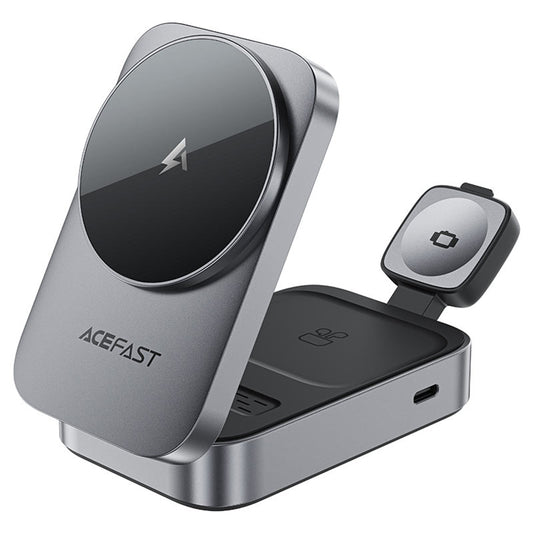 Acefast E22 3in1 Wireless Network Charger, 22.5W, 1.67A, Gray
