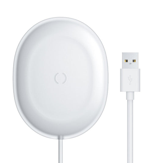 Φορτιστής Δικτύου Ασύρματος Baseus Jelly, 15W, 1.67A, Λευκός WXGD-02