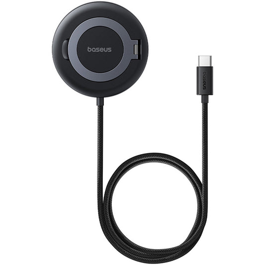Φορτιστής Δικτύου Ασύρματος Baseus Simple Mini4, 15W, 1.67A, Μαύρος P10273300121-01