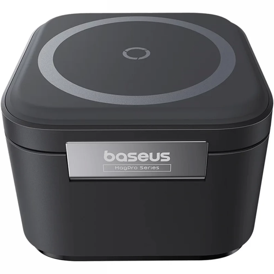 Ασύρματος φορτιστής πρίζας Baseus MagPro 3 σε 1, 25 W, 1 x USB-C, Μαύρος P10264100123-01