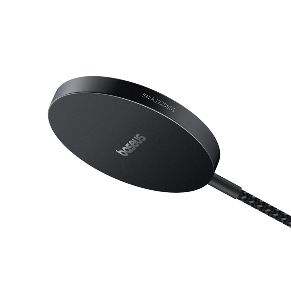 Φορτιστής Δικτύου Ασύρματος Baseus Simple Mini4 Air, 15W, 1.67A, Μαύρος P10278200111-00
