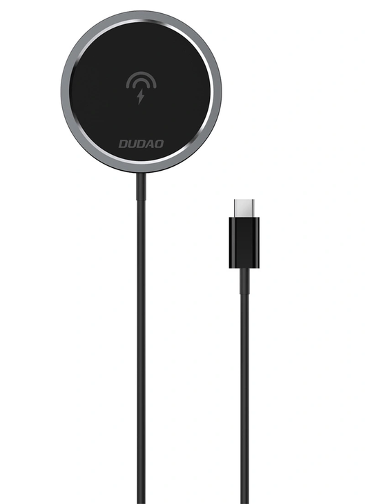 Ασύρματος φορτιστής δικτύου Dudao A12XS, 15W, 1.67A, Μαύρος