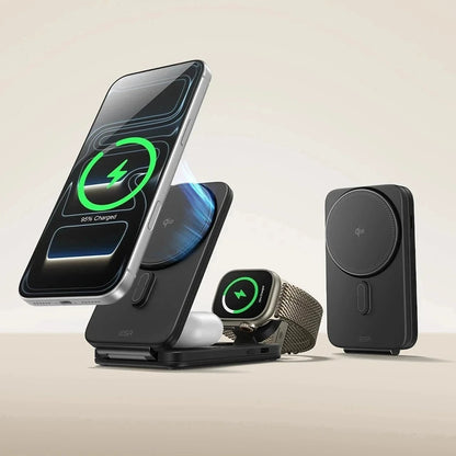 ESR CryoBoost 3in1 Wireless Network Charger, 25W, Black