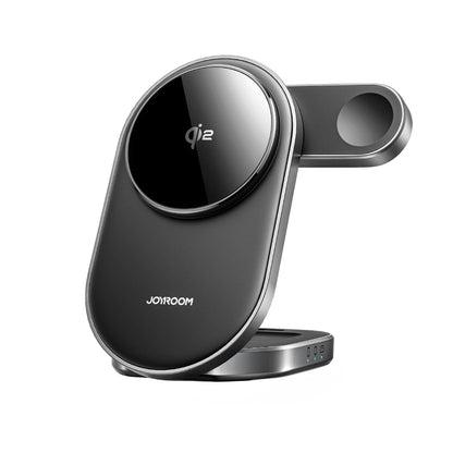 Φορτιστής Δικτύου Ασύρματος Joyroom JR-W17 3σε1, 15W, 1.67A, Μαύρο