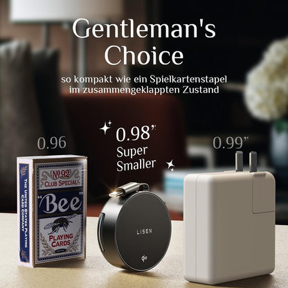 Φορτιστής Δικτύου Wireless Lisen W103 3in1, 7.5W, 1.1A, Μαύρο YL0324090008