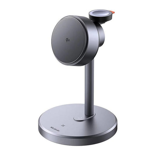 Ασύρματος Φορτιστής Δικτύου McDodo CH-2460 Swan 3σε1, 22.5W, 1.67A, Γκρι