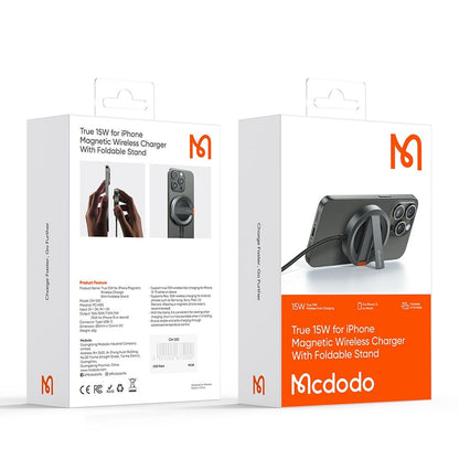 Φορτιστής Δικτύου Ασύρματος McDodo CH-5500, 15W, 1.67A, Γκρι