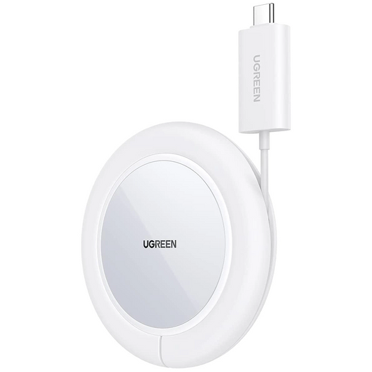 Ασύρματος Φορτιστής Δικτύου UGREEN CD245 (40123), 15W, 1.67A, Λευκό