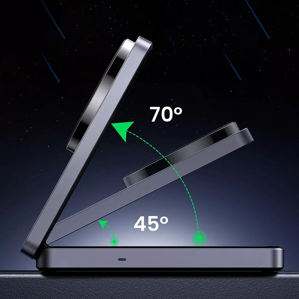Φορτιστής Δικτύου Ασύρματος UGREEN W706 2σε1, 20W, 1.67A, Μαύρο