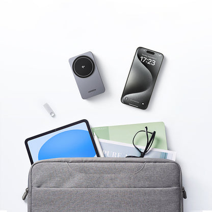 Φορτιστής Δικτύου Ασύρματος UGREEN W706 2σε1, 20W, 1.67A, Μαύρο