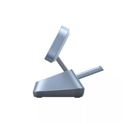 Φορτιστής Δικτύου Ασύρματος UGREEN W711 3σε1, 25W, 1.67A, Μπλε