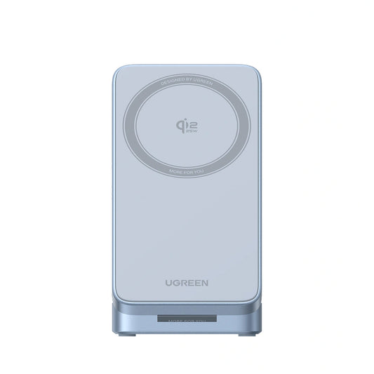 Ασύρματος Φορτιστής Δικτύου UGREEN W757 (65901) 3σε1, 25W, Μπλε