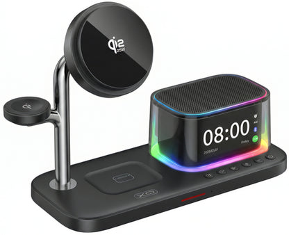 Φορτιστής Δικτύου Ασύρματος XO Design CX045 3σε1, 25W, Μαύρο