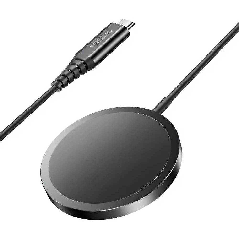 Φορτιστής Δικτύου Ασύρματος Yesido DS21, 15W, 1.67A, Μαύρο