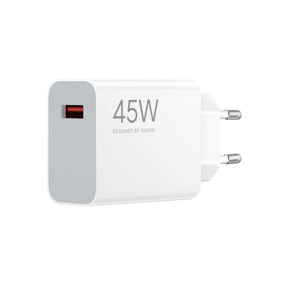 Φορτιστής Δικτύου Xiaomi, 45W, 4.1A, 1 x USB-A, Λευκό BHR07SLEU