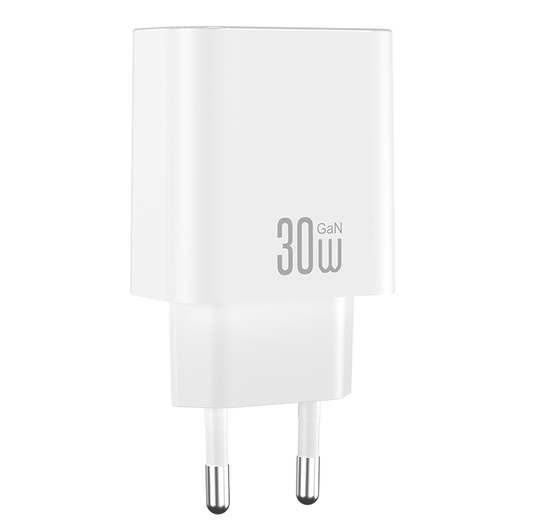 Φορτιστής Δικτύου XO Design CE41, 30W, 3A, 1 x USB-C, Λευκός