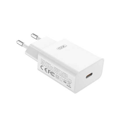 Φορτιστής Δικτύου XO Design L126, 20W, 3A, 1 x USB-C, Λευκό
