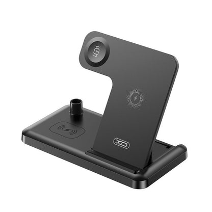 Φορτιστής Δικτύου Ασύρματος XO Design WX033 4σε1, 15W, 1.67A, Μαύρο