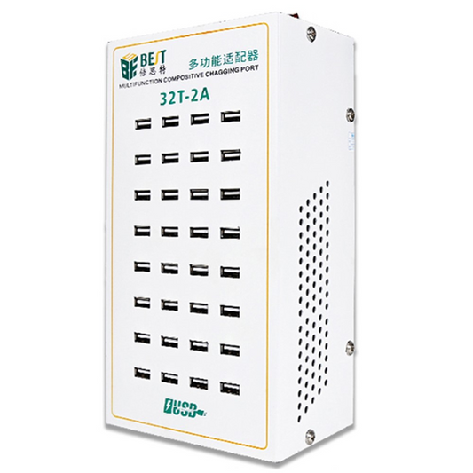 Φορτιστής Σταθμού Best 32T-2A, 2A, 32 x USB-A, Λευκό