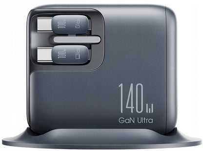 Φορτιστής Σταθμός με Καλώδιο USB-C Joyroom Podix JR-TRD01, 140W, 1 x USB-C - 2 x USB-A, Γκρι