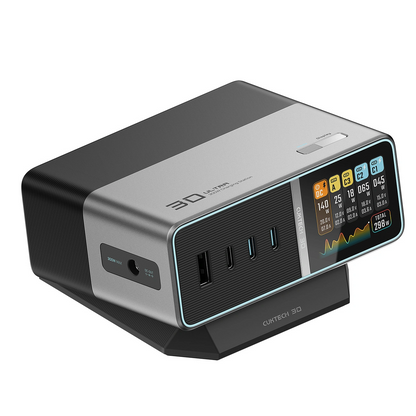 Φορτιστής Σταθμός Cuktech TA3005U, 300W, 1 x DC - 1 x USB-A - 3 x USB-C, Γκρι