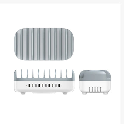 Φορτιστής Σταθμός Orico DUK-10P-V1, 120W, 2.4A, 10 x USB-A, Λευκό