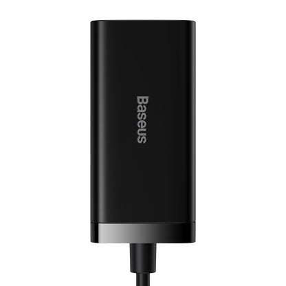 Φορτιστής Σταθμός USB-C Baseus GaN3 Pro, 100W, 5A, 2 x USB-A - 2 x USB-C, Μαύρο, Επανασυσκευασμένο CCGP000101
