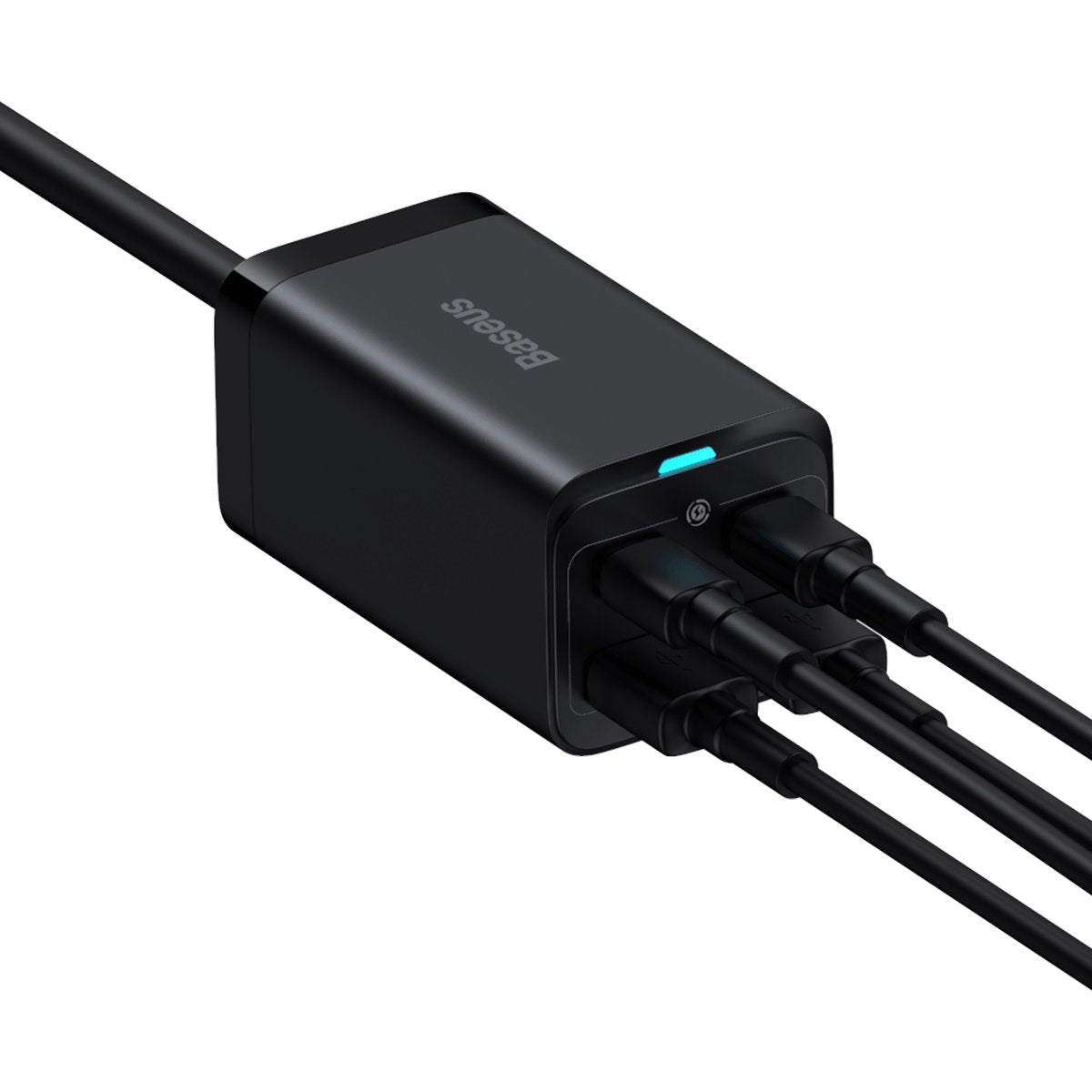 Φορτιστής Σταθμός USB-C Baseus GaN3 Pro, 100W, 5A, 2 x USB-A - 2 x USB-C, Μαύρο, Επανασυσκευασμένο CCGP000101