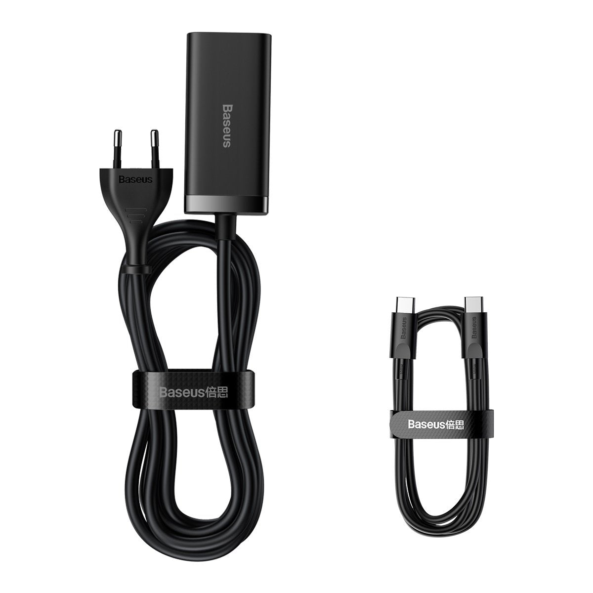 Φορτιστής Σταθμός USB-C Baseus GaN3 Pro, 100W, 5A, 2 x USB-A - 2 x USB-C, Μαύρο, Επανασυσκευασμένο CCGP000101