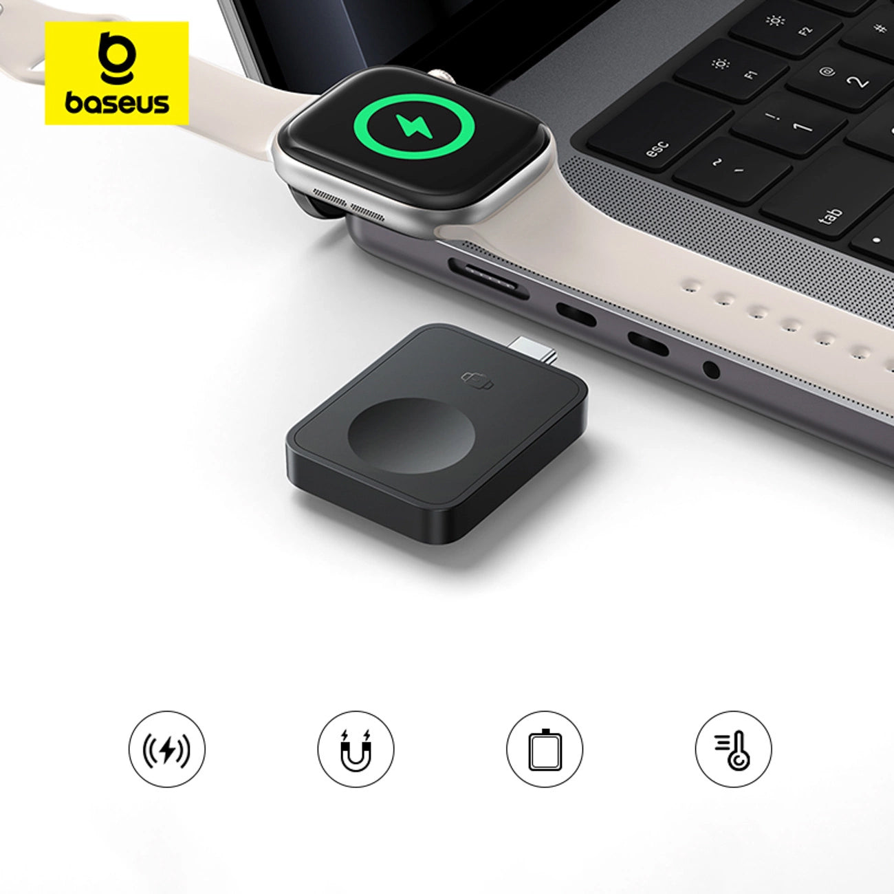 Ασύρματος Φορτιστής Baseus MagPro για Apple Watch Series