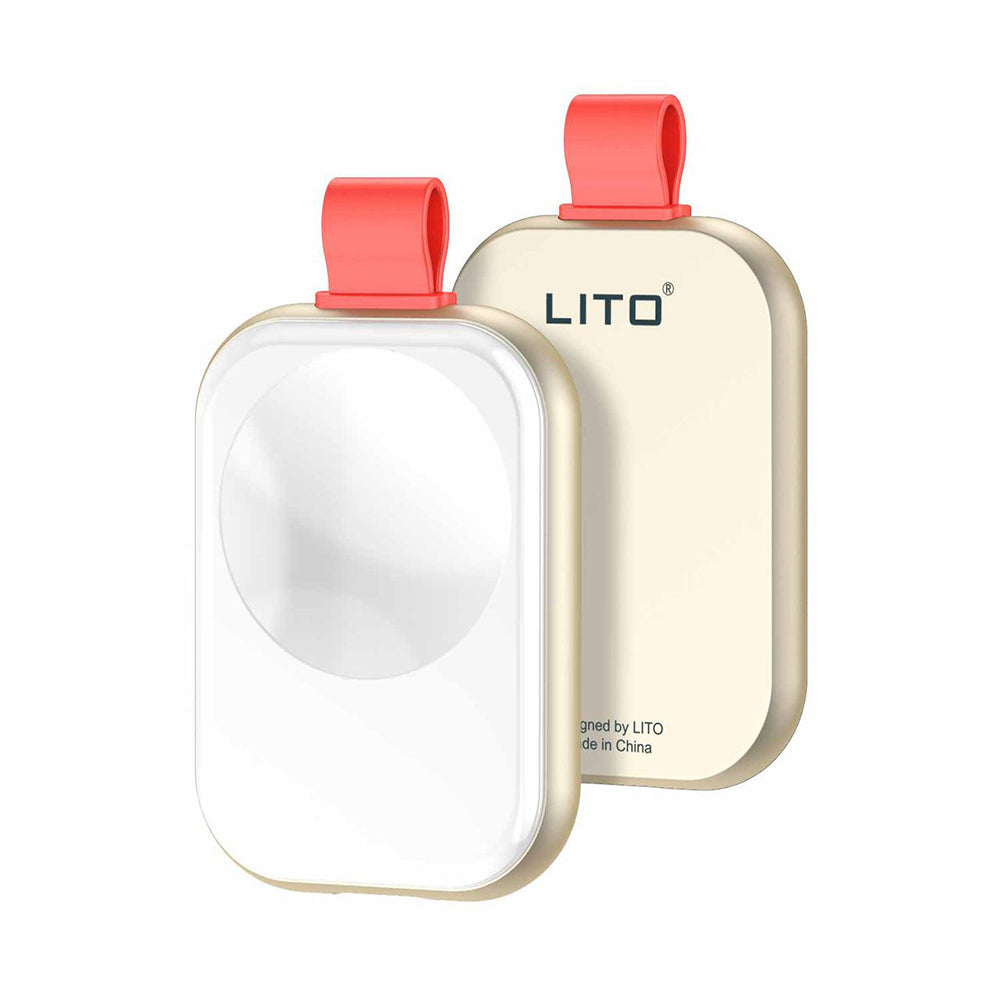Ασύρματος Φορτιστής Lito LC03 για Apple Watch Series, Λευκό