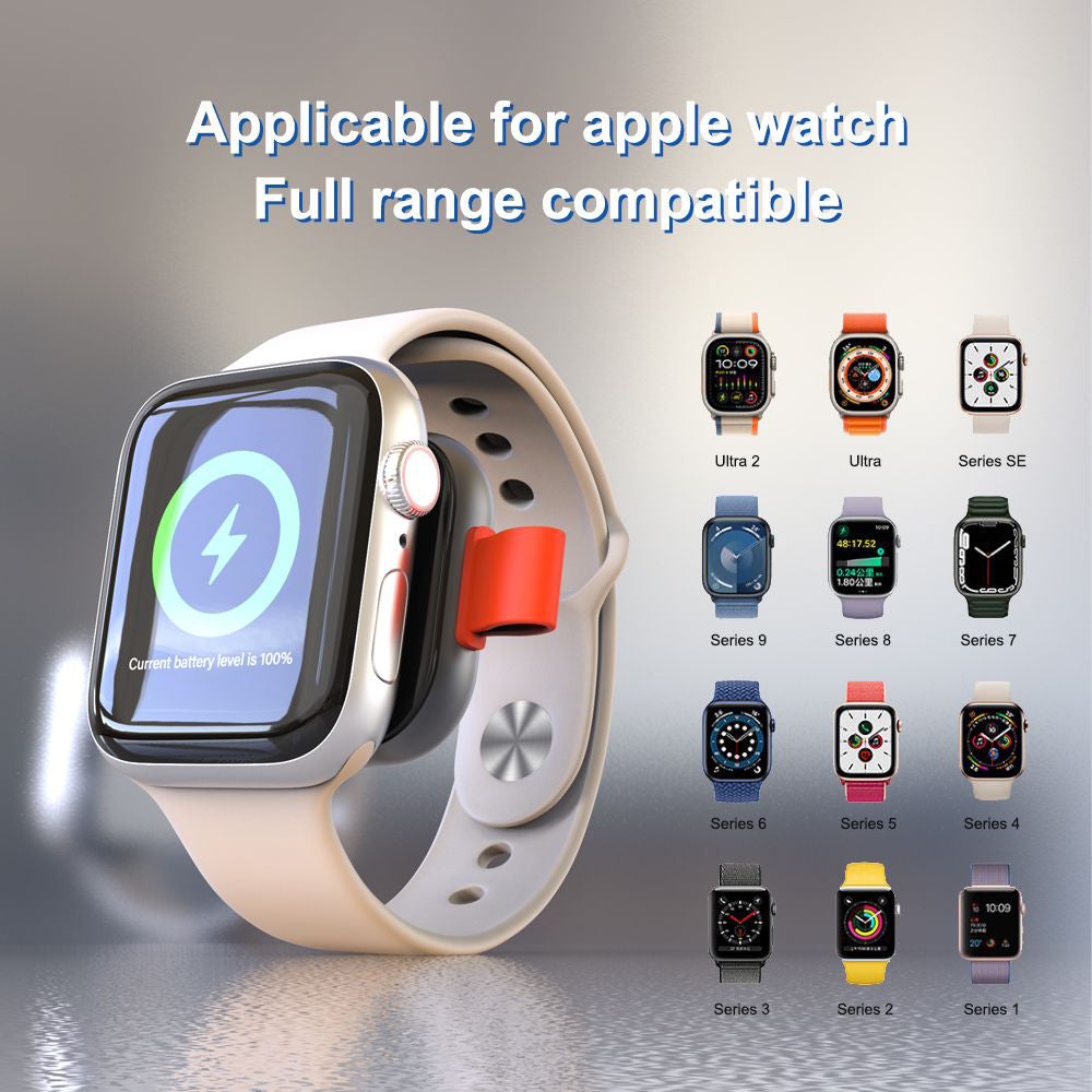 Ασύρματος Φορτιστής Lito LC03 για Apple Watch Series, Μαύρο